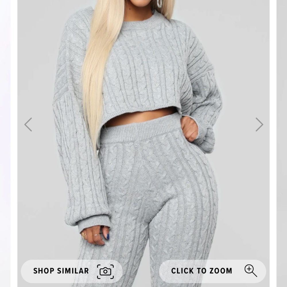 Meet Me Halfway Set (PANTS AND SWEATER)